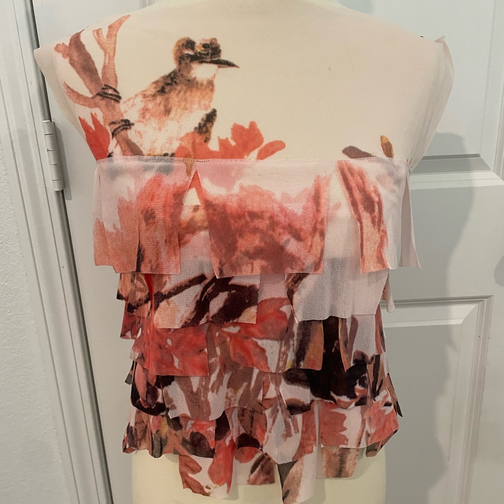 Vivienne Tam Mesh Top